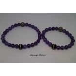 Tibeti gyógyító energia Dzi ásvány karkötő Női