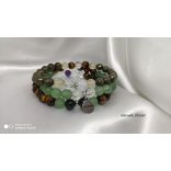 Pénz Mágnes ásvány karkötő szett Unisex!