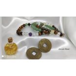 Pénz Mágnes ásvány karkötő szett Unisex!