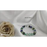 Víz Elem ásvány karkötő Rugalmasság • folyékonyság • Tisztítás