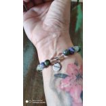 Víz Elem ásvány karkötő Rugalmasság • folyékonyság • Tisztítás