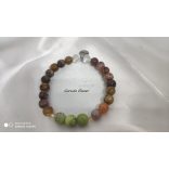 Föld Elem ásvány karkötő Stabilitás • Megelégedettség • Növekedés