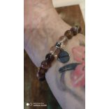 Föld Elem ásvány karkötő Stabilitás • Megelégedettség • Növekedés