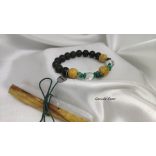 Sámán – A kígyó amulett Palo Santo karkötő Regeneráció - Gyógyulás – Szerencse Női ásványi karkötő