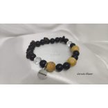 Sámán – A Varjú amulett Palo Santo Férfi karkötő Védelem-Változás-Bölcsesség