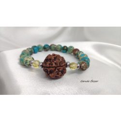   Garuda Áldás és Béke ásvány karkötő   Áldások az életben -Belső béke- Nyugalom