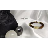 Univerzum a Nap Tigrisszem – Citrin karkötő, 3-6-9 (Tesla) szekvenciával