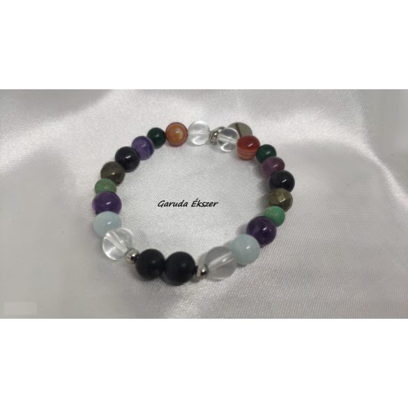 Szinergia Immunerősítő ásvány karkötő Sungittal