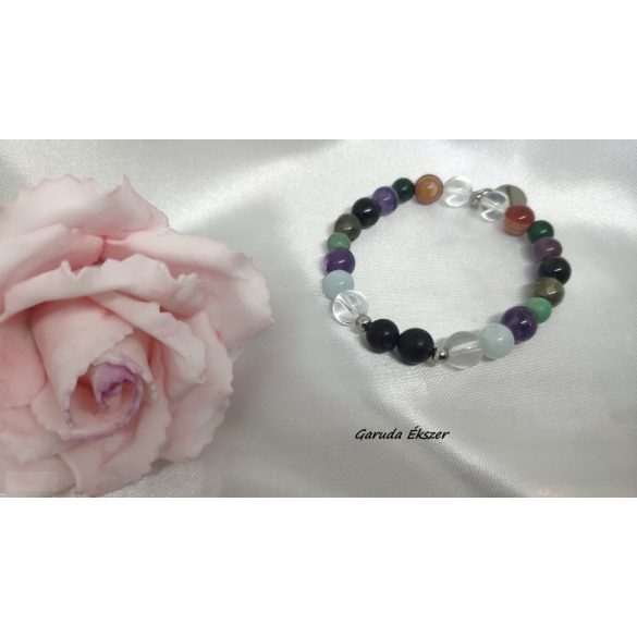 Szinergia Immunerősítő ásvány karkötő Sungittal