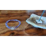 108 karkötő Ametiszt Hegyikristály ásványkarkötő 