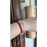 108 karkötő Citromkvarc - Amazonit ásványkarkötő