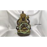 Nepáli Buddhista csomózott karkötő. Szerencse, védelem áldás.