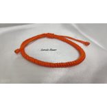 Nepáli Buddhista csomózott karkötő. Szerencse, védelem áldás.