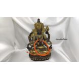 Nepáli Buddhista csomózott karkötő. Szerencse, védelem áldás.