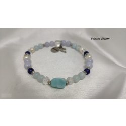   Nai’a  A delfinek érintése  Larimár Aquamarin ásványkarkötő.