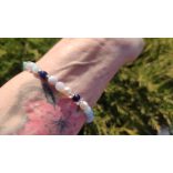 Nai’a  A delfinek érintése  Larimár Aquamarin ásványkarkötő.