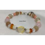 Virágzó kapcsolat a Nap  - Az anyaság és boldogság amulettje Hawaii energia ásványkarkötő