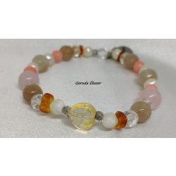   Virágzó kapcsolat a Nap  - Az anyaság és boldogság amulettje Hawaii energia ásványkarkötő