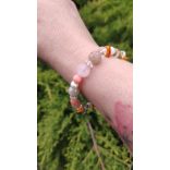 Virágzó kapcsolat a Nap  - Az anyaság és boldogság amulettje Hawaii energia ásványkarkötő