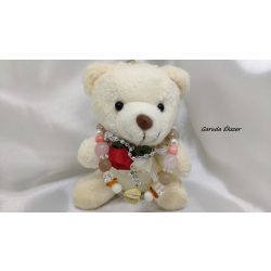   Virágzó kapcsolat a Nap  - Az anyaság és boldogság amulettje Hawaii energia ásványkarkötő + Aloha Mackó