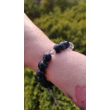 Krizokolla ásvány karkötő Új KEZDET, TISZTA KOMMUNIKÁCIÓ, MEGNYUGVÁS