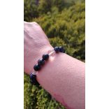 Krizokolla ásvány karkötő Új KEZDET, TISZTA KOMMUNIKÁCIÓ, MEGNYUGVÁS