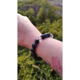 Krizokolla ásvány karkötő Új KEZDET, TISZTA KOMMUNIKÁCIÓ, MEGNYUGVÁS