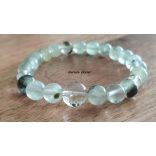 Prehnit ásvány karkötő MEGÚJULÁS, BÉKE, REMÉNY