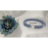 Angelit Ásvány Karkötő MEGÉRTÉS, NYUGALOM, KÉNYELEM