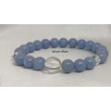 Angelit Ásvány Karkötő MEGÉRTÉS, NYUGALOM, KÉNYELEM