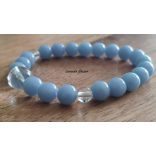 Angelit Ásvány Karkötő MEGÉRTÉS, NYUGALOM, KÉNYELEM