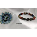 Szinergia Az ERŐ ásvány karkötő Sungittal  BELSŐ ENERGIA, ERŐ, BÁTORSÁG Unisex Férfiaknak is !