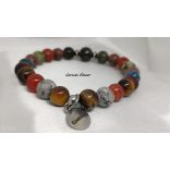 Szinergia Az ERŐ ásvány karkötő Sungittal  BELSŐ ENERGIA, ERŐ, BÁTORSÁG Unisex Férfiaknak is !