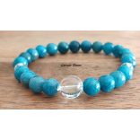 Apatit ásvány karkötő INSPIRÁCIÓ, ELÉGEDETTSÉG, MOTIVÁCIÓ