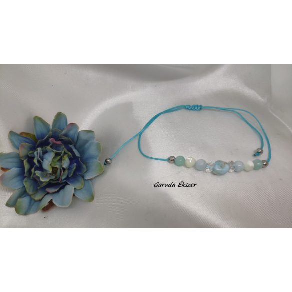 A tenger gyógyító ereje – Hawaii energia ásvány karkötő/ bokalánc /Anya lánya-karkötő