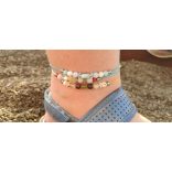 A tenger gyógyító ereje – Hawaii energia ásvány karkötő/ bokalánc /Anya lánya-karkötő