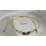 A napfény boldogsága – Hawaii energia ásvány karkötő/ bokalánc /Anya lánya-karkötő