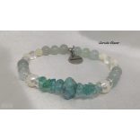 Nalu a hullám tisztulás és a boldogság Hawaii ásvány karkötő 