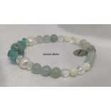 Nalu a hullám tisztulás és a boldogság Hawaii ásvány karkötő 