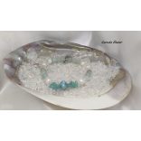 Nalu a hullám tisztulás és a boldogság Hawaii ásvány karkötő 