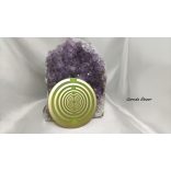 Garuda energetizáló , polarizáló skaláris korong  S – Lakhovsky -Tesla MWO technológia, harmonizáló EMF és  5G védő, skaláris energia korong Aranyozott !