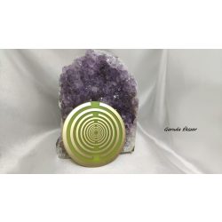   Garuda energetizáló , polarizáló skaláris korong  S – Lakhovsky -Tesla MWO technológia, harmonizáló EMF és  5G védő, skaláris energia korong Aranyozott !