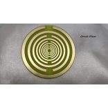 Garuda energetizáló , polarizáló skaláris korong  S – Lakhovsky -Tesla MWO technológia, harmonizáló EMF és  5G védő, skaláris energia korong Aranyozott !