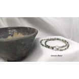 108 karkötő Zöld Rutil kvarc – szerencse 108-as ásvány karkötője limitált !