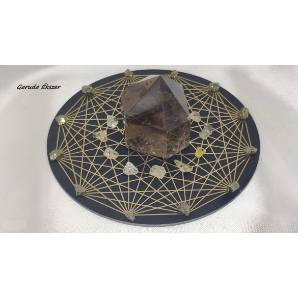Garuda Tesseract Akadály eltávolító – Pszichés és EMF védő kristályrács