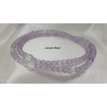 108 karkötő Ametiszt Hegyikristály ásványkarkötő