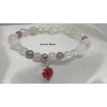 Pua a Ka Poli  - A szív virága  A Nőiesség a szerelem és az anyaság szerencse karkötője 2022  Hawaii ásvány karkötő 