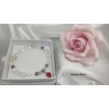 Pua a Ka Poli  - A szív virága  A Nőiesség a szerelem és az anyaság szerencse karkötője 2022  Hawaii ásvány karkötő 