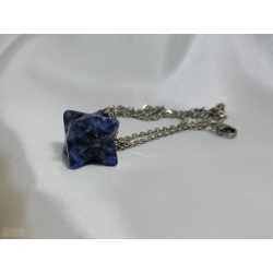   Garuda Frekvencia Kristály Skaláris Medál 741 Hz–Szodalit  Merkaba ásvány medál 741 HZ solfeggio/szolfézs frekvenciával