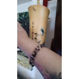 108 karkötő  Turmalinkvarc ásványkarkötő NEGATIVITÁS ELTÁVOLÍTÁSA • SZERENCSE• VÉDELEM